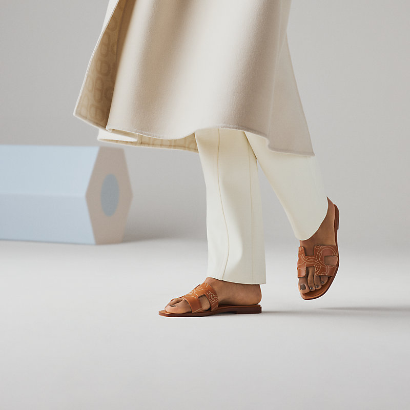 サンダル 《オラン》 - ベージュ | Hermès - エルメス-公式サイト